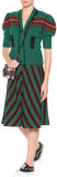 Knit Short Sleeve Cardigan Sweater & Skirt Set