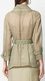 Belted Textured Jacket | DESIGNER INSPIRED FASHIONS