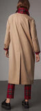 Reversible Tartan Gabardine Car Coat