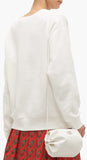 Tennis Logo Embroidered Cotton Jersey Sweatshirt