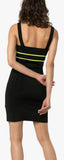 Contrast Logo Band Knitted Mini Dress | DESIGNER INSPIRED FASHIONS