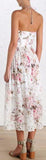'Eden' Embroidered Tie Dress