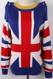 British Flag Knit Sweater - DESIGNER INSPIRED FASHIONS