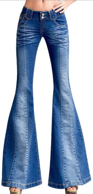 Embroidered Whisker Flared Jeans - DESIGNER INSPIRED FASHIONS