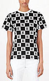 Logo Twist Lock Printed Knit T-Shirt