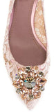 Bellucci Embellished Lace Pumps - DESIGNER INSPIRED FASHIONS