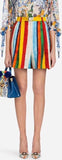 Stripe Jacquard Shorts