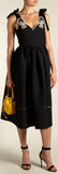 Faux-Pearl Embellished Dress