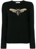 Moth Embroidered Sweater