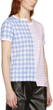 Pink & Blue Gingham T-Shirt
