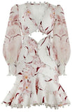 Corsage Bauble Mini Dress