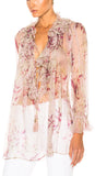 'Winsome' Ruffle Top
