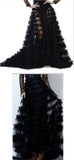'Eira' Long Ruffle-Tiered Skirt - DESIGNER INSPIRED FASHIONS