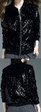 Black Sequin Jacket - DESIGNER INSPIRED FASHIONS