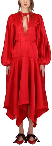 Satin Midi Dress