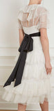Scallop Tulle Dress