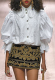 White Eyelet Blouse
