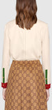 Trompe L'oeil Satin Shirt