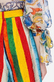 Stripe Jacquard Shorts