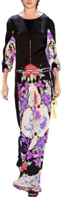 Floral Print Maxi Dress