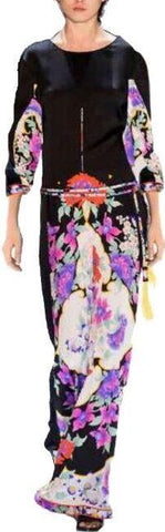 Floral Print Maxi Dress