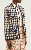 Houndstooth Tweed Jacket | DESIGNER INSPIRED FASHIONS