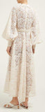 Amari Paisley-Crochet Midi Dress | DESIGNER INSPIRED FASHIONS