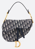 Oblique Saddle Bag - Blue or Red