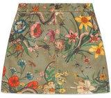 Flora Snake Mini Skirt