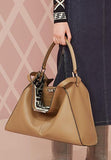 Peekaboo X-Lite Leather Bag - Beige, Green, Black