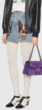 Denim Skirt with Orso and Bosco