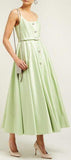 Crystal-Embellished Midi Dress, Green | DESIGNER INSPIRED FASHIONS