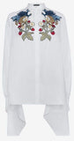 Drape Embroidered Shirt