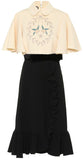 Embroidered Midi Dress