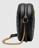 GG Marmont Mini Round Shoulder Bag, Black | DESIGNER INSPIRED FASHIONS