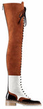Tall Over-the-Knee Lace up Boots - DESIGNER INSPIRED FASHIONS