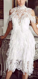 White Wispy Lace Dress
