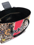 Beatrice Graffiti Print Shopper Tote Bag