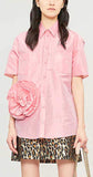 Floral-Embellished Shirt | DESIGNER INSPIRED FASHIONS