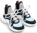 'Archlight' Sneaker, Black & Blue