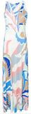Printed Silk-Blend Maxi Dress