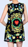 Embellished Mini Dress