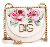 Wifi Leather Floral Shoulder Bag