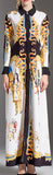Love-Sleeve Native Print Shirt Dress