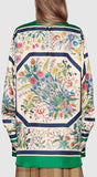 Long Shirt with Floral Print
