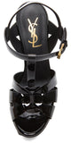 Tribute Patent Sandal-Black - DESIGNER INSPIRED FASHIONS