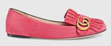 Suede Ballet Flat, Pink | DESIGNER INSPIRED FASHIONS