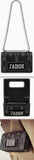 J'adior Flap Bag in Black Studded Calfskin