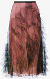 Tulle Pleated Skirt