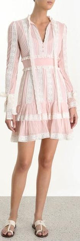 Verity Pintuck Short Dress | DESIGNER INSPIRED FASHIONS
